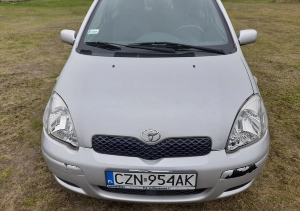 Toyota Yaris cena 6900 przebieg: 123000, rok produkcji 2005 z Wągrowiec małe 56